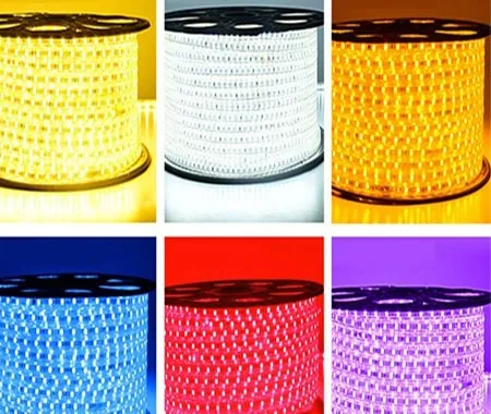 Đèn LED dây 3014 giá rẻ màu đơn sắc và đa sắc 